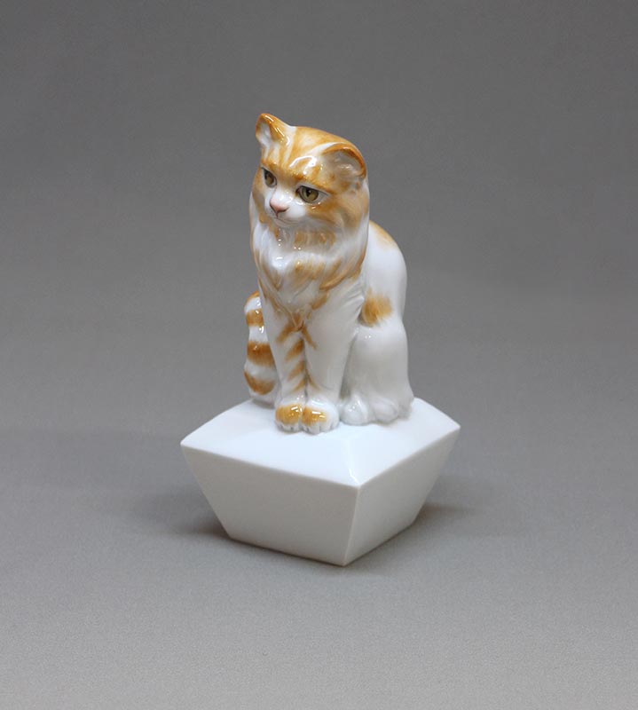 マイセン・猫
