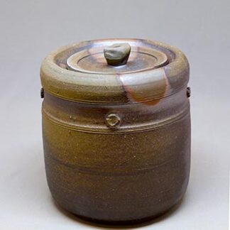 3-備前焼 作品 – 岡南ギャラリー 藤原雄 備前耳付水指