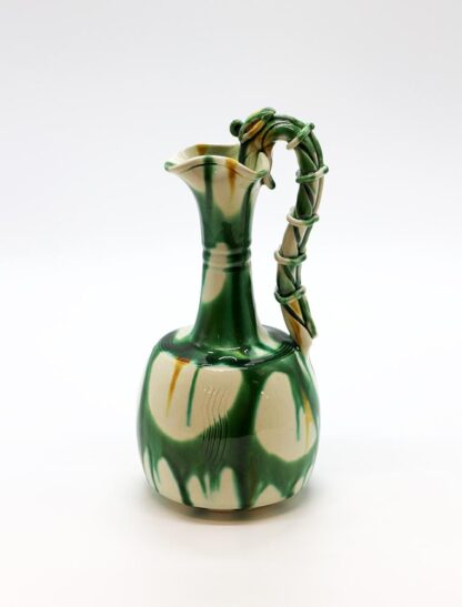 三彩龍耳瓶 – 岡南ギャラリー