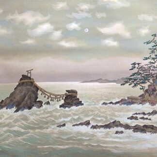 二見浦月明